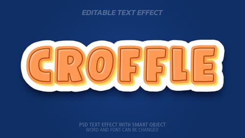 Hiệu ứng chữ 3D PSD cho Photoshop