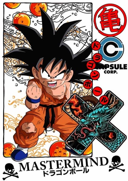 File thiết kế áo thun Anime 7 Viên Ngọc Rồng 09