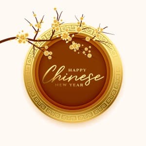 Banner tết cổ truyền file vector mẫu 25R1011