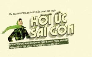 Font chữ hoài cổ, vintage iCiel BCLodestone Việt Hóa