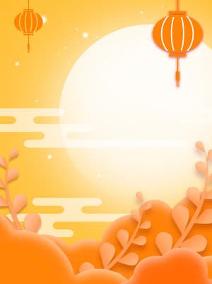 Background trung thu file PSD mẫu TT24