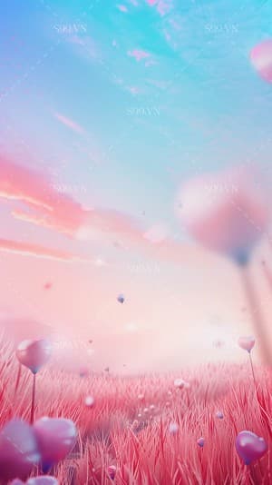 Background valentine nền thiên nhiên file PNG mẫu số 329