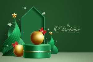 Background giáng sinh file vector mẫu số 622