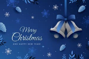 Banner chào mừng giáng sinh file vector mẫu số 752