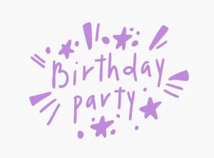 Bộ chữ typo happy birthday file EPS và AI mẫu K109