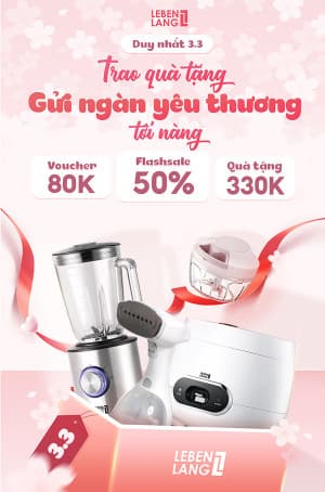 Poster quảng cáo máy xay sinh tố file PSD mẫu HD43