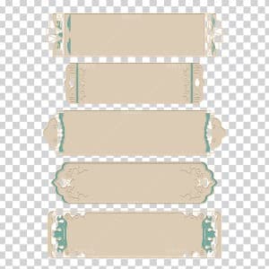 Khung tiêu đề 3D file PNG mẫu TD42