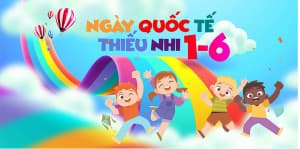 Phông nền, background ngày quốc tế thiếu nhi 1-6 File Corel