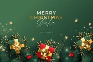 Banner lễ giáng sinh file vector mẫu số 874