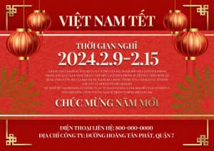 Banner tết năm 2024 file PSD mẫu S71