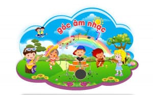 Backdrop, tranh trang trí mầm non - File Corel Số 10