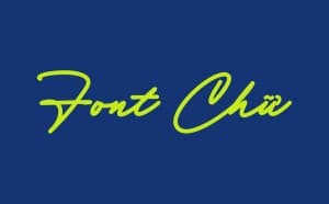Font chữ viết tay mềm mại uốn lượn TH Binford Việt hóa