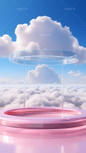 Background mây trời file PNG mẫu PM842