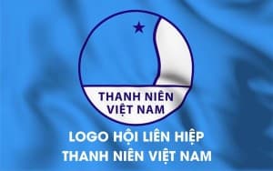 Logo hội liên hiệp thanh niên việt nam vector