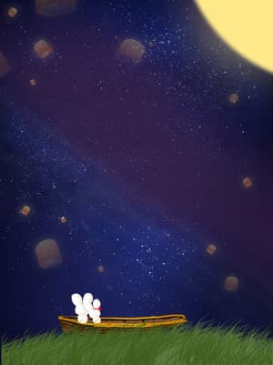 Background trung thu file PSD mẫu TT312