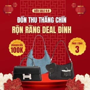 Banner trưng bày ưu đãi mỹ phẩm dịp lễ tết file PSD mẫu số 732