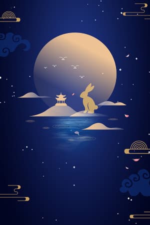 Background trung thu file PSD mẫu TT193