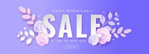 Banner ngày mùng 8/3 file EPS và AI mẫu M46
