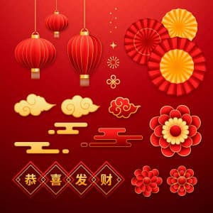 Ảnh minh họa chủ đề Tết mẫu 48 EPS