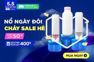 Banner thương mại điện tử ưu đãi mỹ phẩm file PSD - mẫu số 550