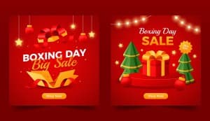 Banner sale dịp lễ giáng sinh file vector mẫu BN339