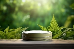 Background bục 3d thiên nhiên file JPG mẫu B104
