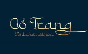 Font chữ cổ trang việt hóa TH Kabyah