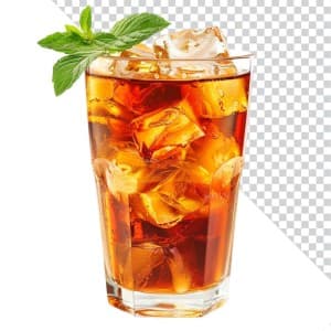 Hình ảnh cốc trà chanh file PNG mẫu JP52