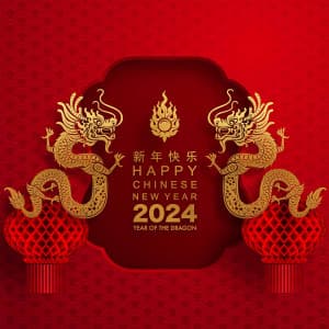 Ảnh minh họa rồng năm 2024 file EPS mẫu T49