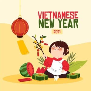 Banner dịp tết nguyên đán file vector mẫu số 387