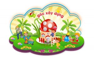 Backdrop, tranh trang trí mầm non - File Corel Số 11