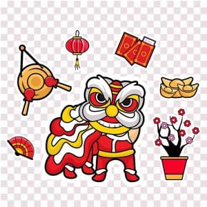 Hình ảnh con kỳ lân file vector mẫu KL170
