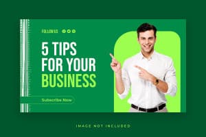 Ảnh thumb youtube file PSD mẫu CN44