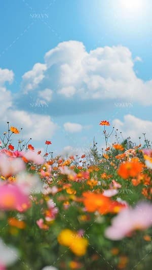 Background tình yêu thiên nhiên file PNG mẫu PM832