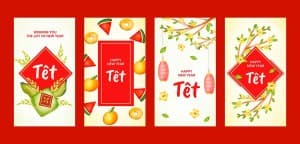 Poster tết nguyên đán file CDR mẫu OC173