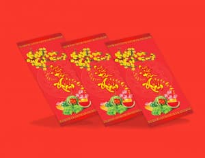 Lì xì mẫu L55 mẫu mới nhất 2024 file EPS và CDR