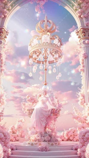 Background lâu đài tình yêu file PNG mẫu số 343