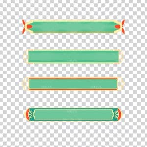 Khung tiêu đề 3D file PNG mẫu TD33