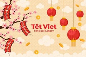 Banner tết cổ truyền file PSD mẫu 25R1246