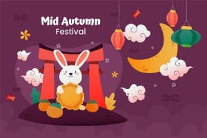 Banner trung thu file EPS và AI mẫu TT768