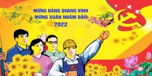 Backgrop ngày thành lập Đảng file CDR mẫu CR2