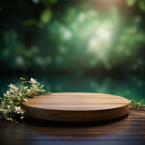 Background bục 3d thiên nhiên file JPG mẫu B151