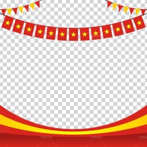 Ảnh cờ Việt Nam file PNG mẫu số 65
